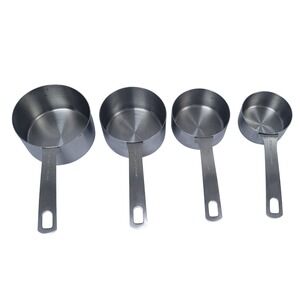 Chicago Metallic Stainless Steel Measuring Cups Set of 4
